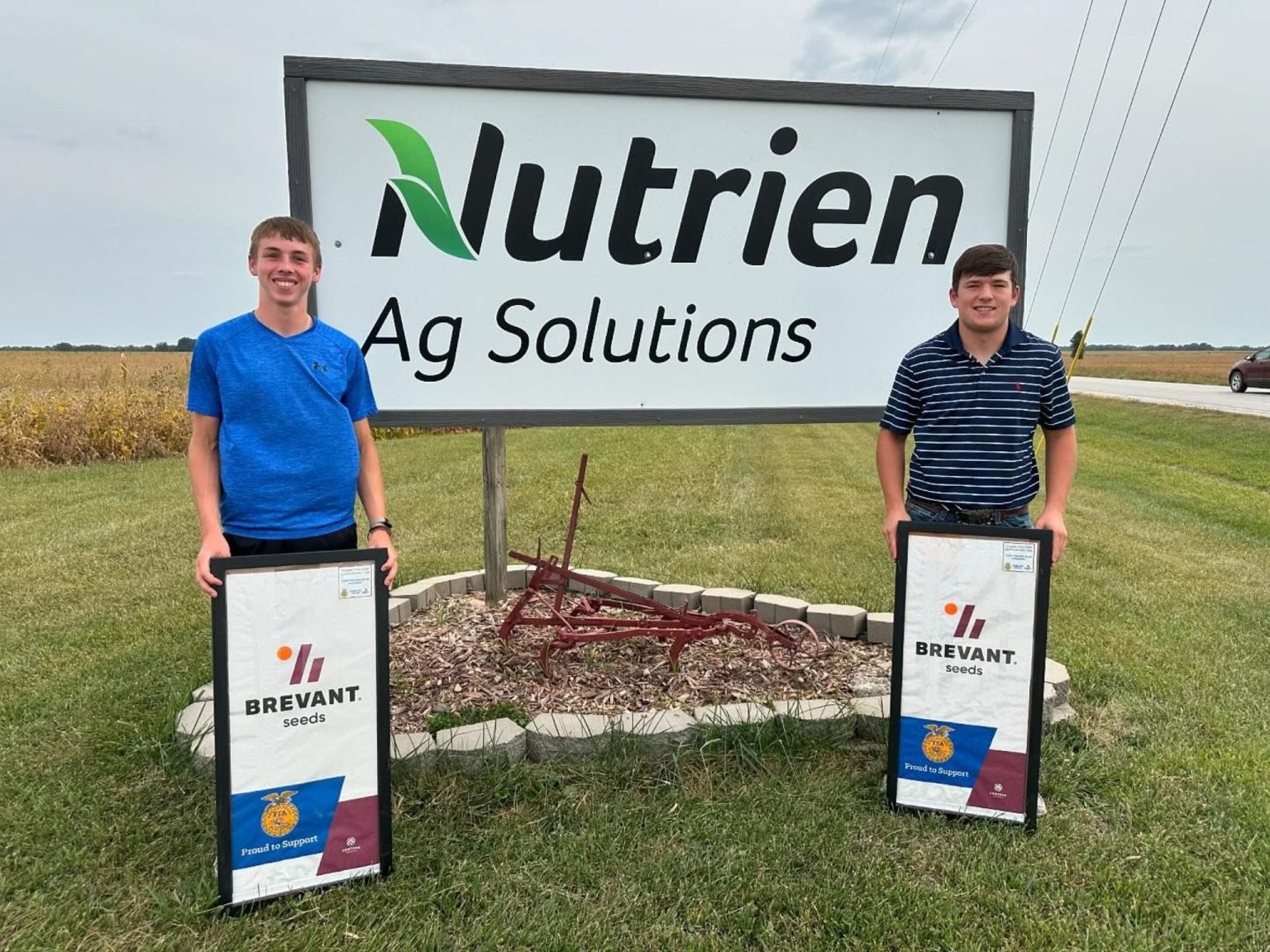 Brevant seeds helps FFA chapters raise funds and skills